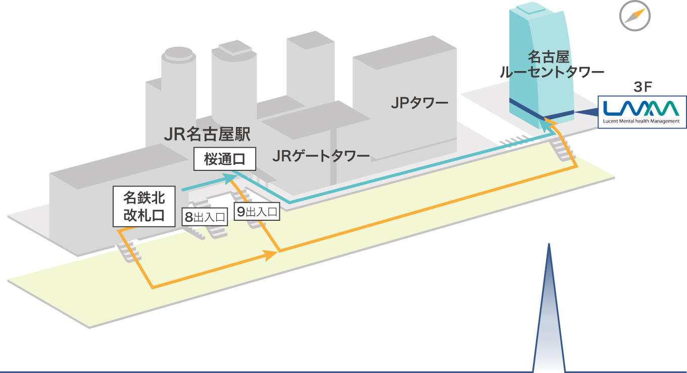 地上マップ